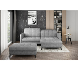 Narożnik Lorelle + Pouf Dora 90 110x200 Right 1