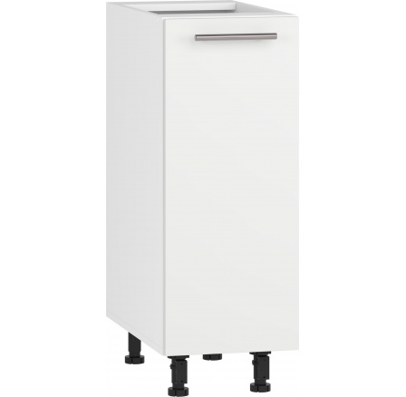 VENTO D-30/82 alsó konyhaszekrény, fehér matt