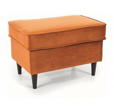 RON VELVET puff, Fahéj Bluvel 4215/Wenge