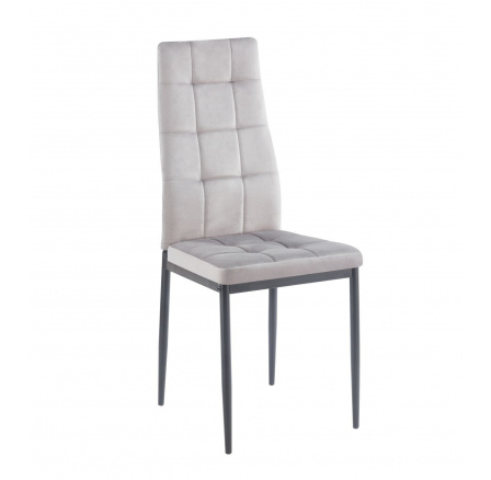 ELŐVÉTEL -15% 26-ig.08 ! Szék velvet szürke K29-FXJG