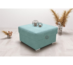 PUFA OTWIERANA 55×55 - Odcienie miętowego