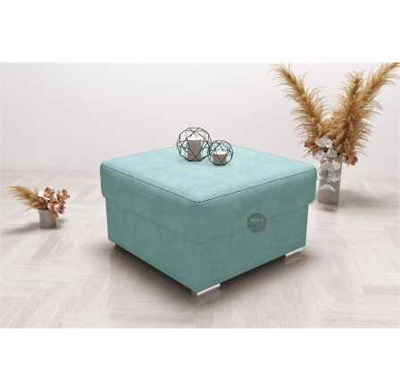 PUFA OTWIERANA 55×55 - Odcienie miętowego