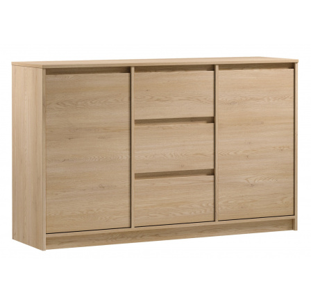 MANAMI K2D3S komód, Cremona tölgy