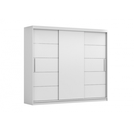 ALBA ruhásszekrény, matt fehér