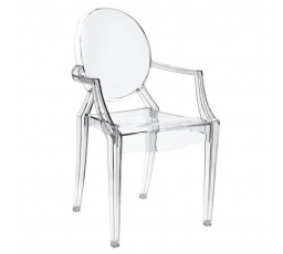 Étkezőszék Luis Ghoste, Átlátszó