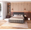 Łóżko tapicerowane FRASCA - 120x200