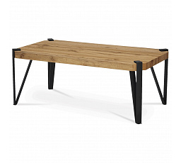 Konferenciasztal 110x60x44cm, MDF, vad tölgy, AHG-260 OAK