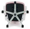 Kancelářská židle, houpací mechanismus, růžová síťovina, KA-C807 PINK