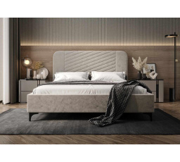 ŁÓŻKO VENEZIA - 180 cm x 200 cm , Wybierz własny kolor - Galeria tkanin poniżej