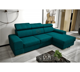 NAROŻNIK ROYAL MINI 260×160 - prawa , Odcienie turkusu