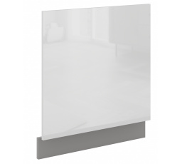 Dvířka na myčku s panelem BIANCA - ZM 570x596, Bílý lesk