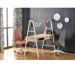 Íróasztal B48, sonoma tölgy / fehér