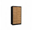 ASTEN 100 tolóajtós szekrény Black+Artisan