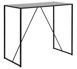 Seaford bárasztal fekete