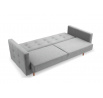 GODIVO Kihúzható kanapé Világosszürke, Norn 07