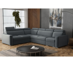 Sedací souprava Petrit V levá Paros tmavě šedá