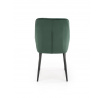Étkezőszék K-432, zöld Velvet - Utolsó 2 db raktáron