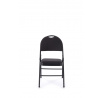 Összecsukható szék K566, fekete