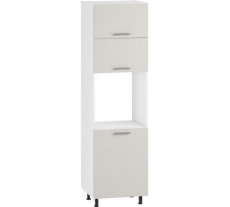 VENTO DP-60/214 alsó konyhaszekrény, kasmír/fehér