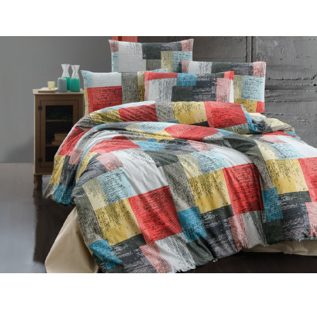 Bavlněný povlak na polštář Crazy colors 50x70