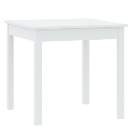 SENDI 80 Fehér étkezőasztal