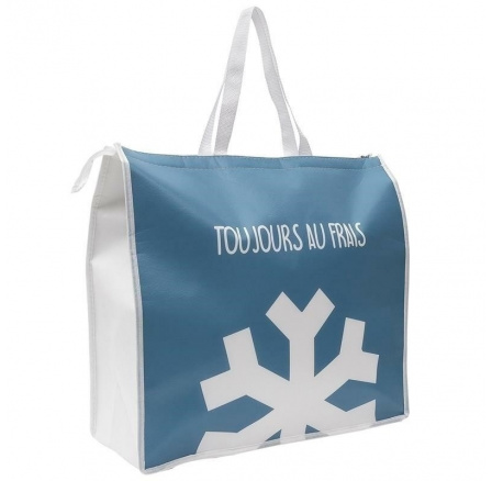 Hőszigetelő bevásárlótáska kék