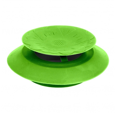Szilikon mosogatódugó zöld