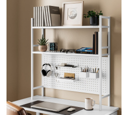 Fém asztali kiegészítő WENDY, 1150 x 980 x 220 mm, fehér