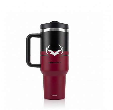 Piros Diablo Bloody Mary termoszbögre fogantyúval