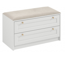 REL LWK puff, Fehér/Arany