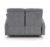 OSLO 2S kanapé, sötétszürke