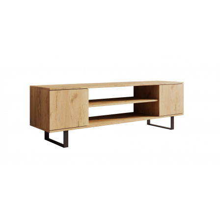 TV szekrény Lofter 155 cm Craft Tölgy+Craft Tölgy