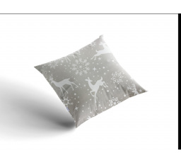 Povlak flanel Escama grey 50x50