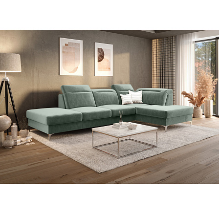 NAROŻNIK TAPICEROWANY OSLO MINI 295x180 - prawa NAROŻNIK TAPICEROWANY OSLO MINI 295x180 - prawa