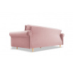 KRYSTYNA Kihúzható Kanapé Rózsaszín, Norn 52