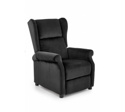 AGUSTIN 2 fekvőfotel, Fekete