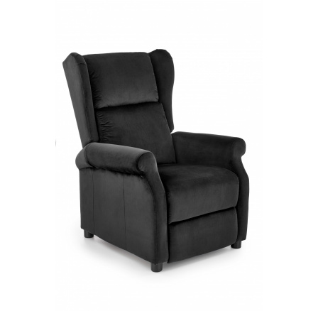 AGUSTIN 2 fekvőfotel, Fekete