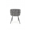 K516 étkezőszék, Szürke/Fekete