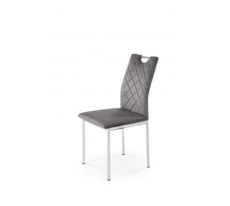 K578 szék, szürke / ezüst