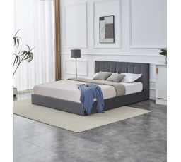 Ágy tárolóval KATARINA, Szürke