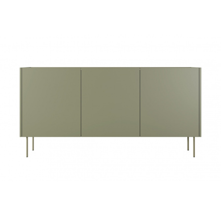 Komoda DESIN 170 3D2, Olivová/Dub nagano