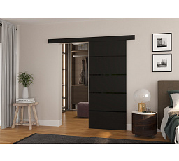 MUSCHU 86 Fekete tolóajtó