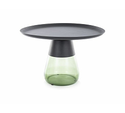 TIFFANY B konferencia asztal, Fekete/Zöld