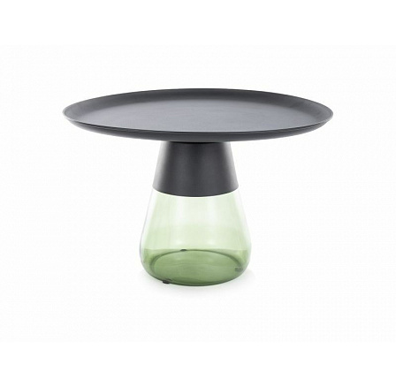 TIFFANY B konferencia asztal, Fekete/Zöld