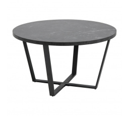 Amble fekete dohányzóasztal