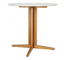 Mauro asztal 80 cm természetes tölgy