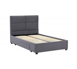 Kárpitozott ágy 120x200 szürke LT3-FXJG