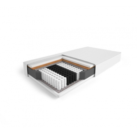 Matrac 200x120 pocket+kókusz