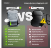 Többfunkciós vákuumos hátizsák Chairs Backpack Air, szürke