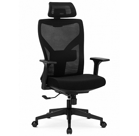 Fotel Obrotowy SPIRAL Ergonomiczny Czarny Fotel Obrotowy SPIRAL Ergonomiczny Czarny